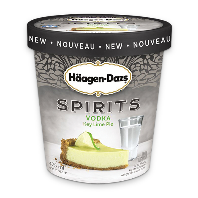 Häagen-Dazs Vodka key lime pie