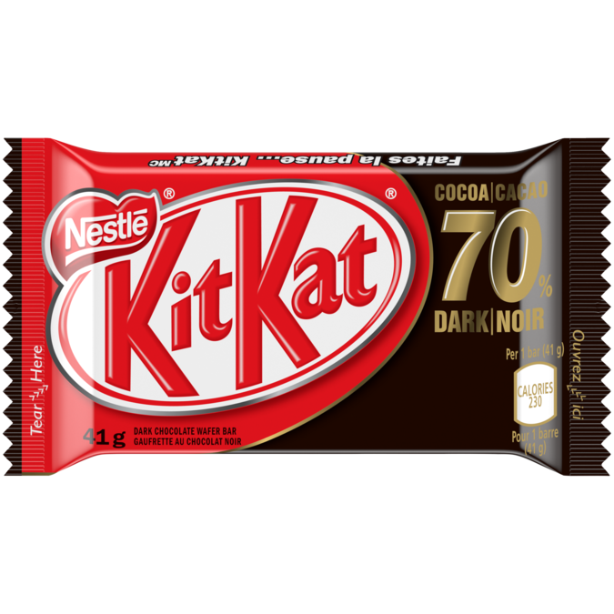 KITKAT 70 Dark Chocolate Bar Nestl Canada