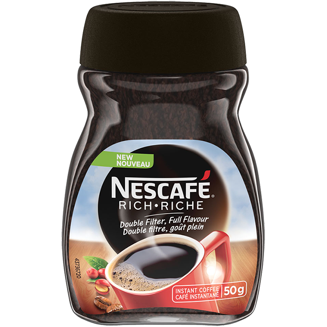 NESCAFÉ Rich Instant Coffee, 50 grams.