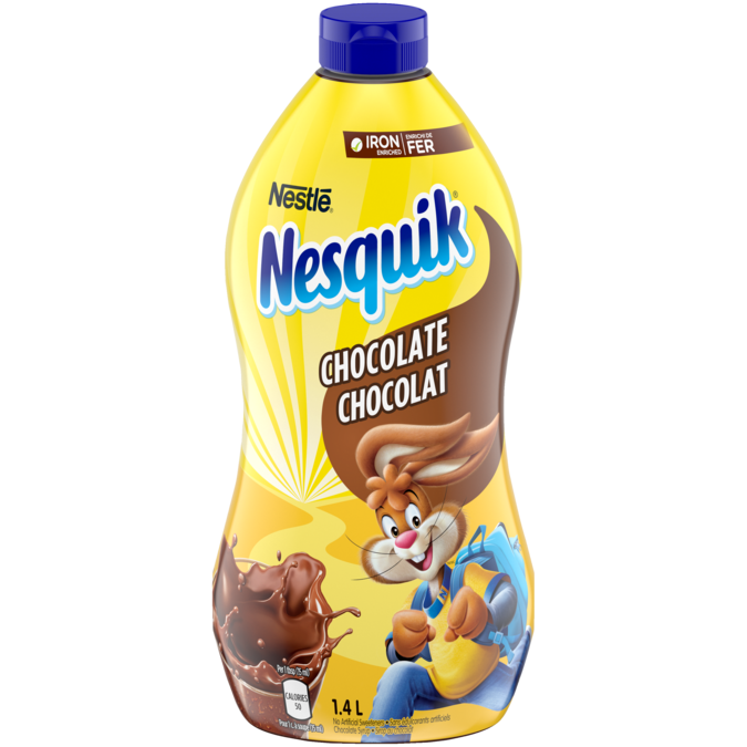 Title text placeholder NESQUIK Less Sugar Chocolate Syrup 1.4 litre