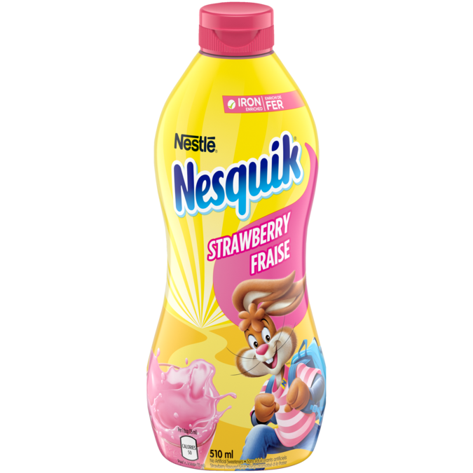 Title text placeholder Sirop de fraise NESQUICK, 510 ml.