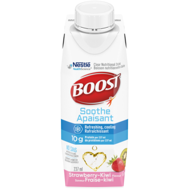 BOOST Soothe Clear Nutritional Drink, Strawberry Kiwi, 24-Pack