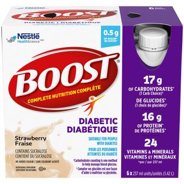 Diabetic Nutritional Supplement – Strawberry