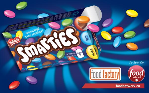 SMARTIES sur Food Network