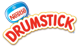 DRUMSTICK sundae in a cone