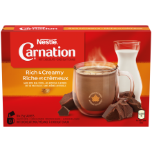 NESTLÉ CARNATION Rich and Creamy Hot Chocolate, 10-Pack