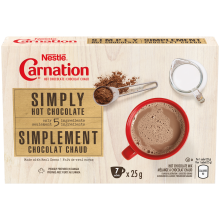  CARNATION Simply Hot Chocolate Carton 7 x 25 g