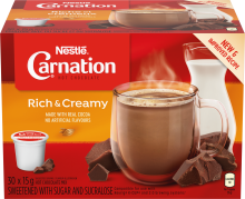 NESTLÉ CARNATION Rich and Creamy Hot Chocolate for Keurig, 30-Pack 