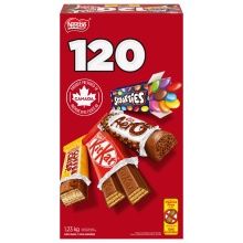 NESTLÉ Mini Halloween Chocolates, Pack of 120, 1.23 kg