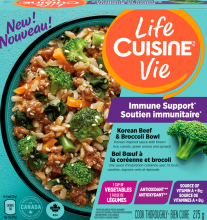 LIFE CUISINE Korean Beef & Broccoli Bowl