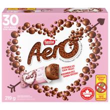 AERO Valentine's Milk Chocolates 30-pack Carton, 219 g
