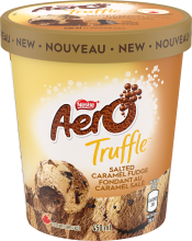AERO Truffle Salted Caramel Ice Cream Tub