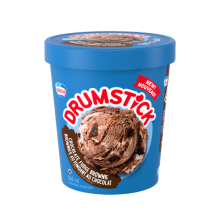 Drumstick Chocolate Fudge Brownie Tub
