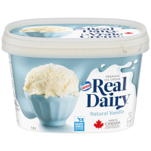 real dairy natural vanilla image