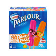 parlour juicy pops mango peach cherry pack