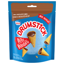 drumstick bites milk chocolate cones pack