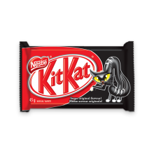 KIT KAT Chocolate Bar in a Halloween themed package, 45 grams.