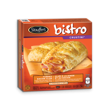 STOUFFER'S BISTRO Crustini Turkey Bacon Club, 2x 128 gram portions. 