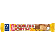 COFFEE CRISP Chocolate, Share Pack, 75 grams.