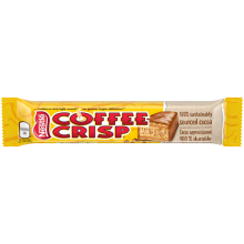 COFFEE CRISP Chocolate Bar, 50 grams.