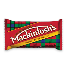 MACKINTOSH Creamy Toffee Bar, 45 grams.