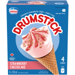 Strawberry Cheesecake Cones