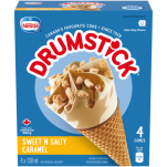 Sweet and Salty Caramel Cones 4 x 130 ml
