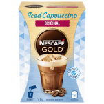 NESCAFÉ GOLD Iced Cappuccino Original, 7 x 15 g Sachets