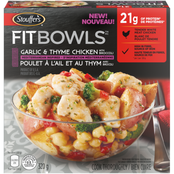 Stouffer S Fit Bowls Teriyaki Chicken Bowl Madewithnestle Ca