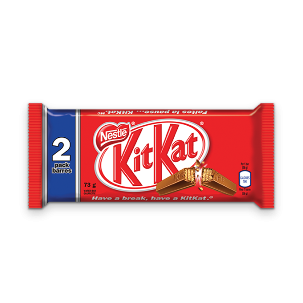 Title text placeholder KIT KAT Chocolate Bar, 73 grammes.