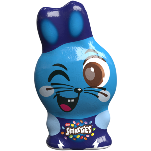 Title text placeholder SMARTIES Chocolate Easter Bunny, 94 grams.
