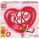 KITKAT Valentine's Mini Chocolate Wafer Bars, Pack of 30 – 375 g