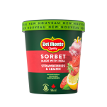 Del Monte strawberry and lemon tub