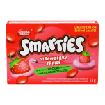 Smarties strawberry limited time product