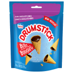 drumstick bites dark chocolate cones pack