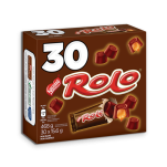 ROLO juniors multipack, 30 count, 30 x 15.6 gram mini bars.