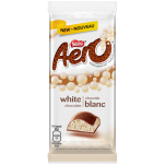 AERO White Chocolate Big Bubble Chocolate Bar, 95 grams.