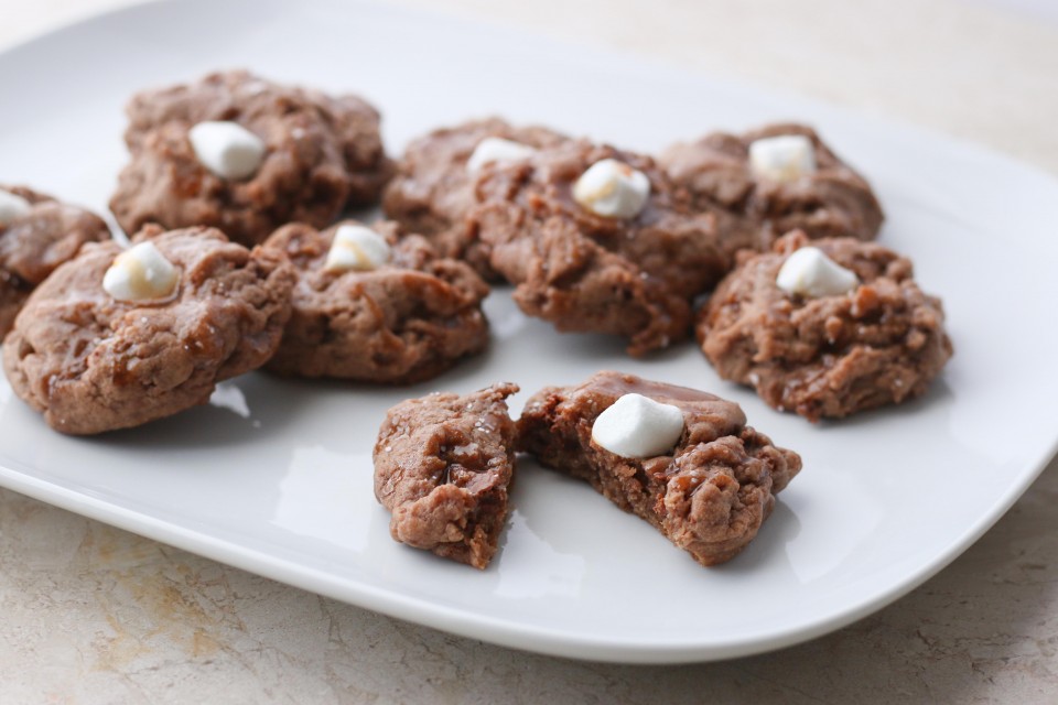 CARNATION hot chocolate cookies recipe. A favourite warm drink in cookie form.