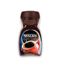 Title text placeholder NESCAFE rich Columbian instant coffee, 100 grams.