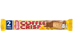 COFFEE CRISP Chocolate, Share Pack, 75 grams.